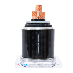 Welded corrugated aluminum sheathed cable